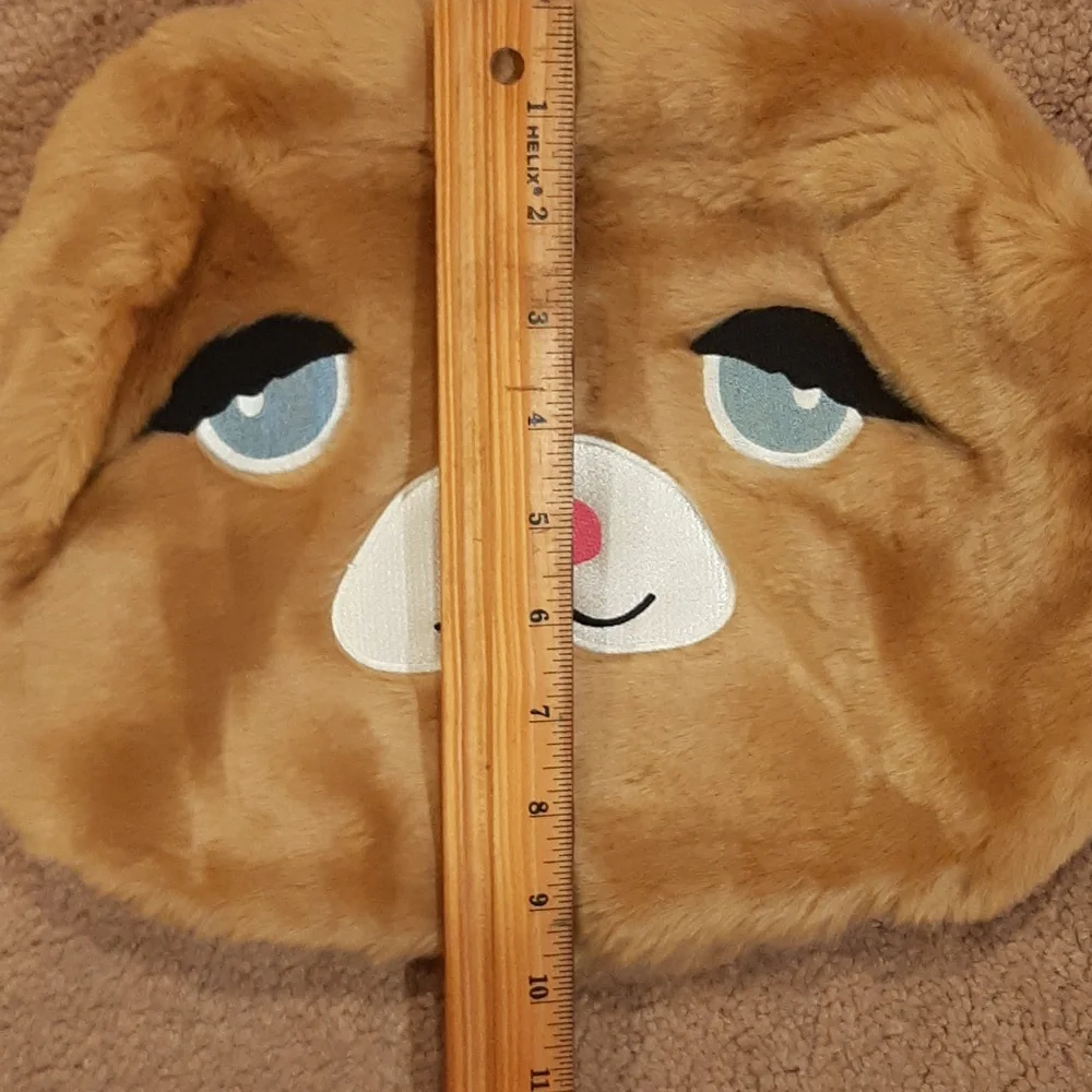 Little Sunny Bite Soft Bear Face Clutch